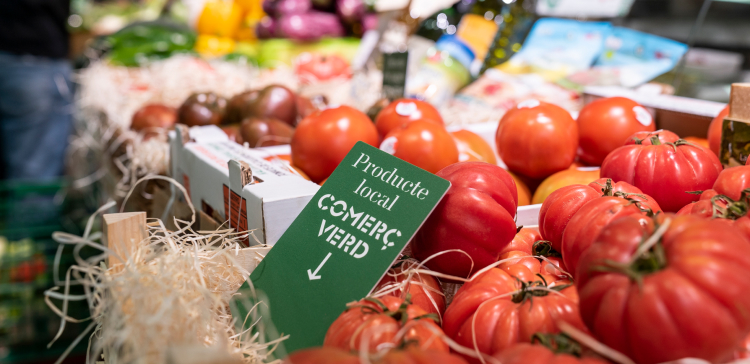 Comerç Verd al Mercat de Sarrià