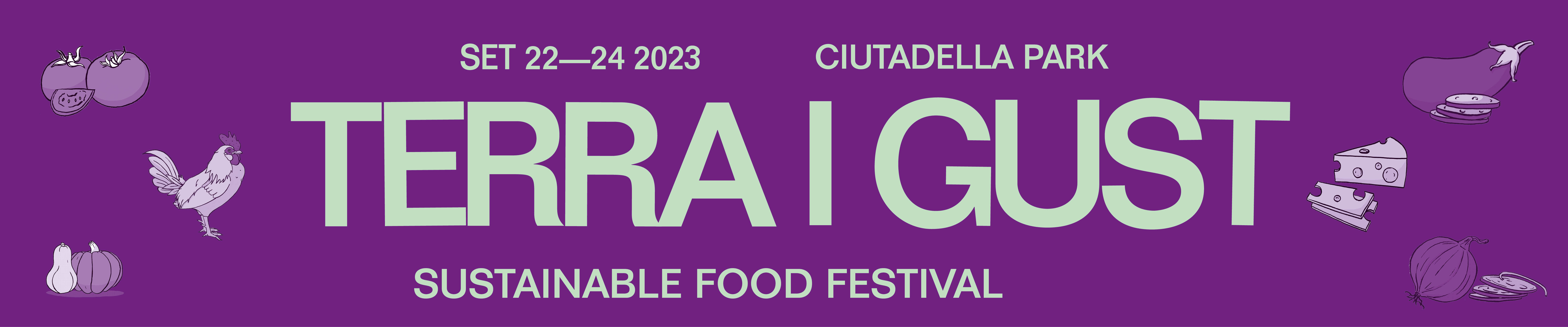 Terra i gust sustainable food festival, 22-24 set Ciutadella park